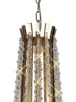 Ansel 6+3+3 Light Chandelier E14 French Gold and Crystal (Requires Construction)16.5kg