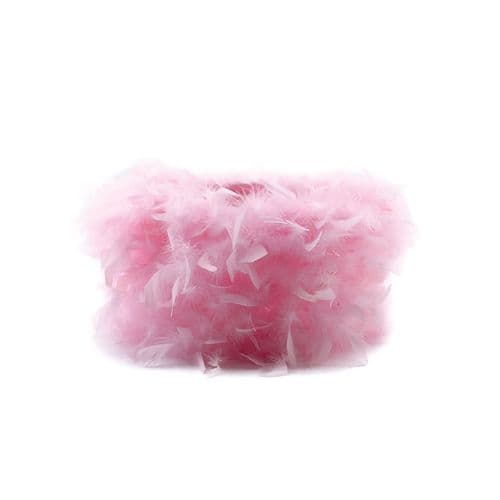 Anson Feather Shade Pink 410mm x 230mm