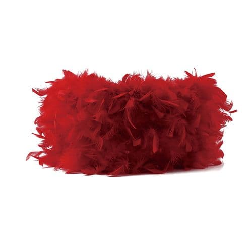 Anson Feather Shade Red 410mm x 200mm