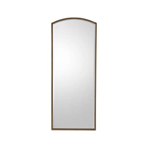 Antique gold tall arch mirror FOE109638