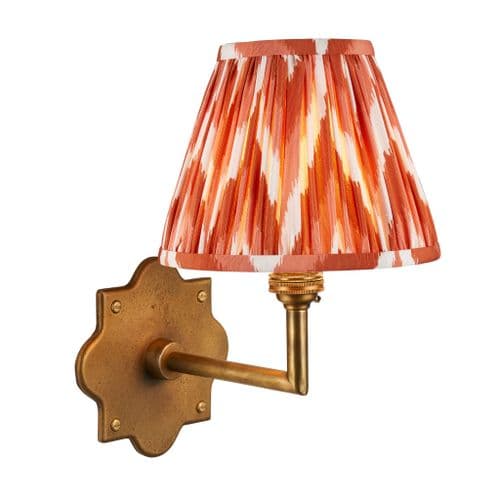 Anvil Angle & Zigzag 16cm, Wall, Apricot Orange