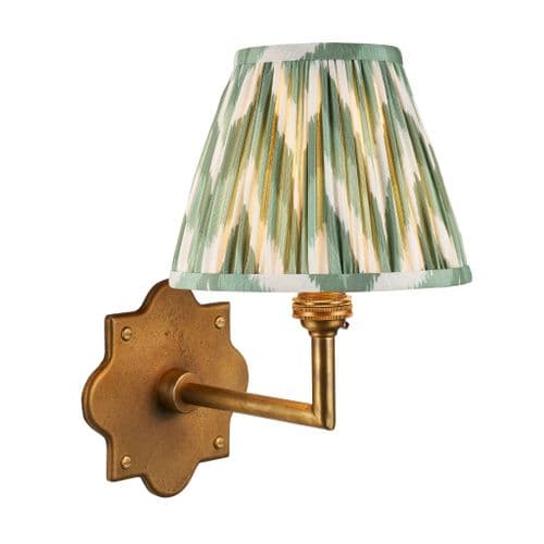 Anvil Angle & Zigzag 16cm, Wall, Cotswold Green