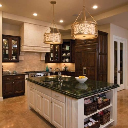 Arabesque 4 Light Chandelier Champagne Gold Metal Art Deo FE-ARABESQUE4