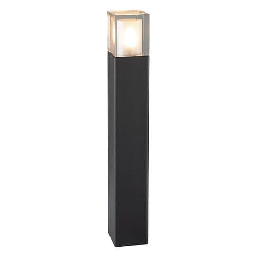 Arendal Large Black Bollard 85cm ARENDAL-L-BLK