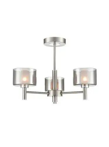 Argento 3lt Fitting In Satin Nickel GSBFL2509-3