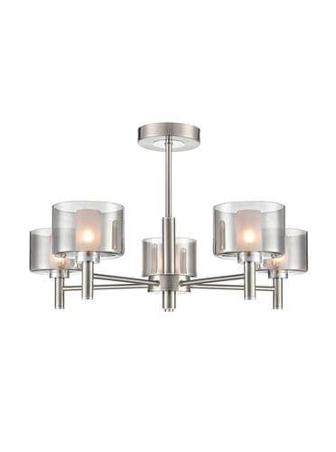 Argento 5lt Fitting In Satin Nickel GSBFL2509-5
