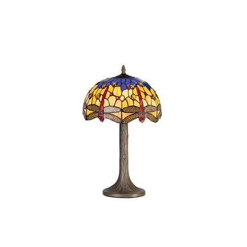 Arizona 1 Light Tree Like Table Lamp E27 With 30cm Tiffany Shade