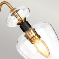Armand 3 Light Semi Flush DL-ARMAND-SF3-AB