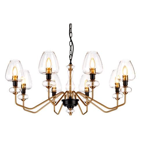 Armand 8 Light Chandelier DL-ARMAND8-AB