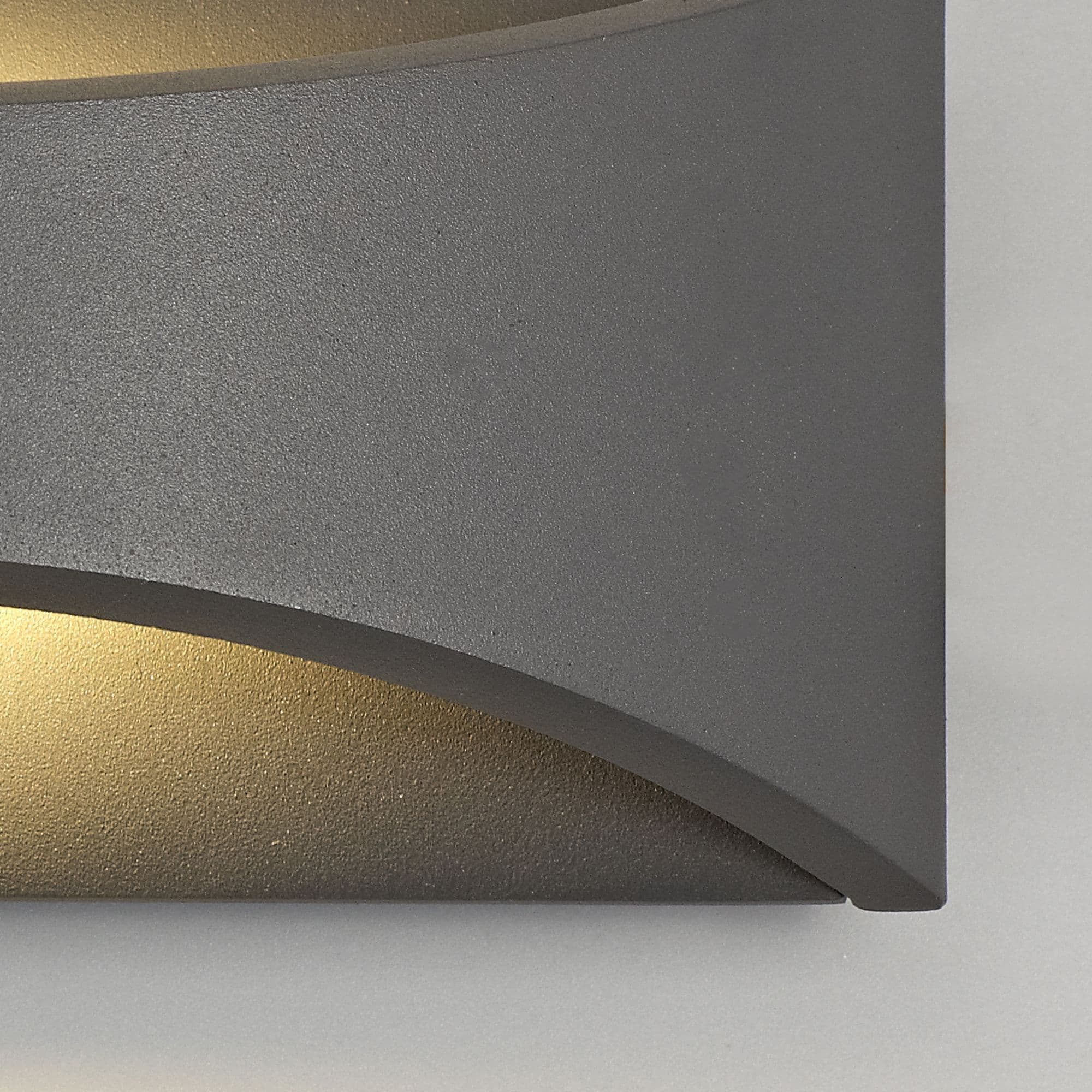 Aryana Up & Downward Lighting Wall Light 6W LED 3000K Anthracite 375lm IP54