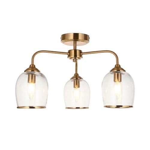 Ashcroft, 3Lt Semi Flush