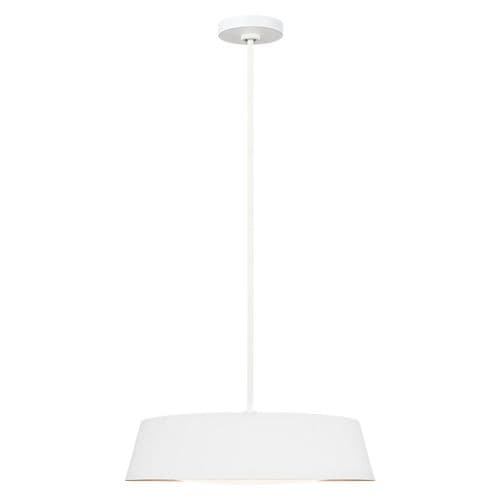 Asher 5 Light Pendant White FE-ASHER-5P-WHT