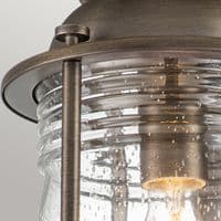 Ashland Bay 1 Light Large Wall Lantern KL-ASHLANDBAY2-L-BU