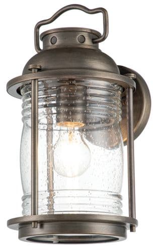 Ashland Bay 1 Light Medium Wall Lantern KL-ASHLANDBAY2-M-BU