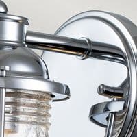 Ashland Bay 1 Light Wall Light QN-ASHLANDBAY1-PC-BATH