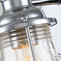 Ashland Bay 1 Light Wall Light QN-ASHLANDBAY1-PC-BATH