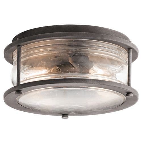 Ashland Bay 2 Light Outdoor Ceiling Flush KL-ASHLANDBAY-F