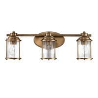 Ashland Bay 3 Light Wall Light QN-ASHLANDBAY3-NBR-BATH