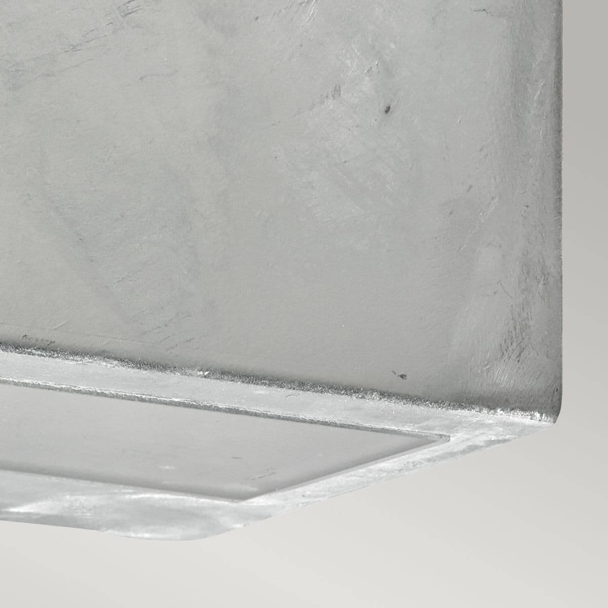 Asker Large Up/Down Wall Light Galvanized