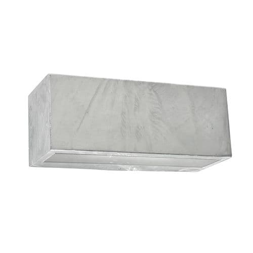 Asker Small Up/Down Wall Light Galvanized