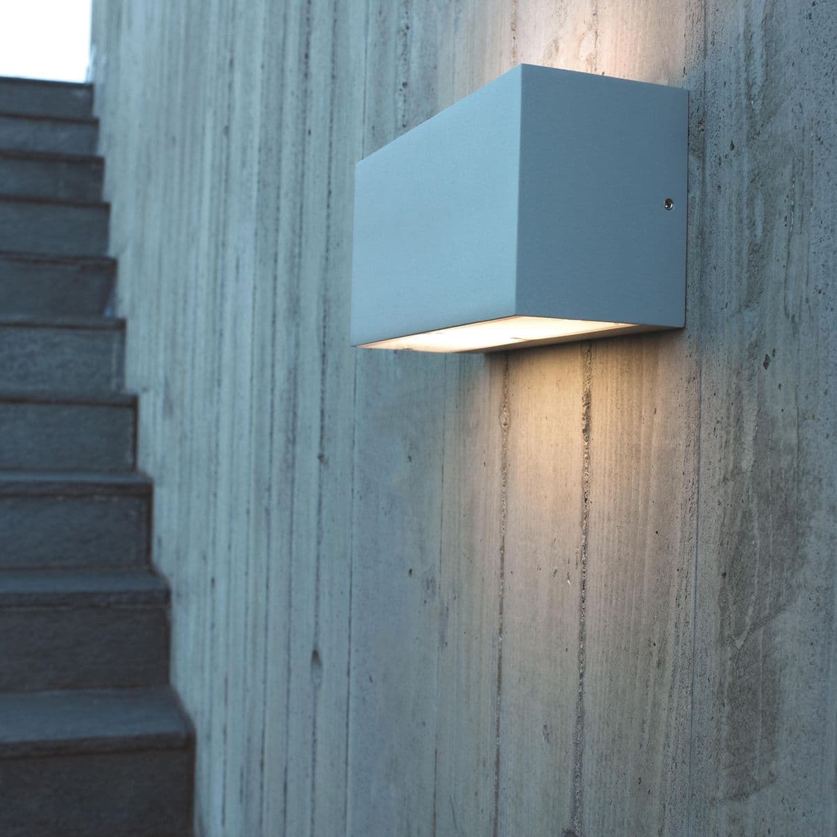 Asker Small Up/Down Wall Light Galvanized