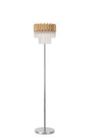 Athena 2 Light Gold Floor Lamp