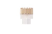Athena 2 Light Gold Wall Light Fitting