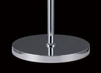 Austin Floor Lamp 4 Light G9 Polished Chrome with Crystal