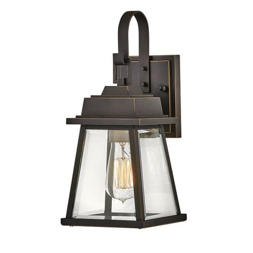 Bainbridge 1 Light Wall Lantern - Oil Rubbed Bronze HK-BAINBRIDGE-S-OZ