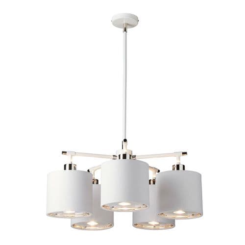 Balance 5 Light Chandelier BALANCE5-WPN