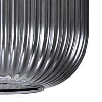 Barcelona 2.5m 5 Light Round With Multiple Shades & Colours, 5 x E27, Matt Black