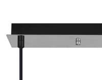 Barcelona Linear 4 Light Pendant E27 With 16cm Cylinder Glass - Multiple Colour