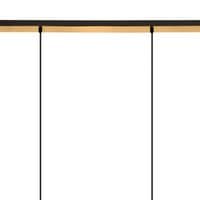 Barcelona Linear 4 Light Pendant E27 With 23cm Pear Glass - Multiple Colour