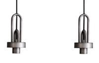 Barcelona Linear 4 Light Pendant With 20cm Tubular Ribbed Glass - Multiple Colour