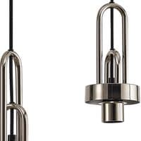 Barcelona Round 3 Light Pendant With 16cm Cylinder Glass - Multiple Colour