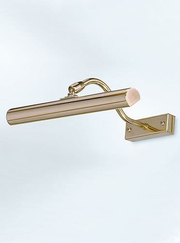 Baroque Picture Light 280mm Polished Brass GSBWB326