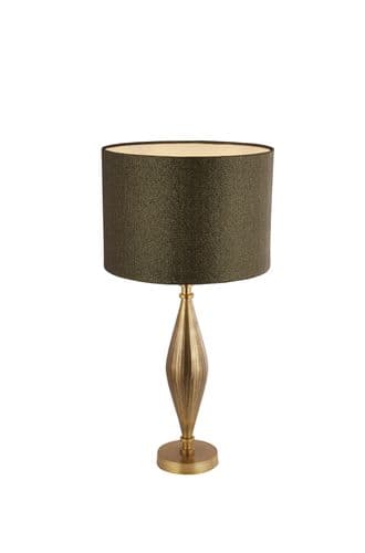 Base Only Rye Table Lamp Antique Brass Metal TFB84631AB