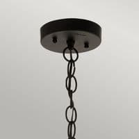 Beacon Square 1 Light Chain Lantern - Olde Bronze KL-BEACON-SQUARE8-OZ