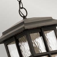 Beacon Square 1 Light Chain Lantern - Olde Bronze KL-BEACON-SQUARE8-OZ