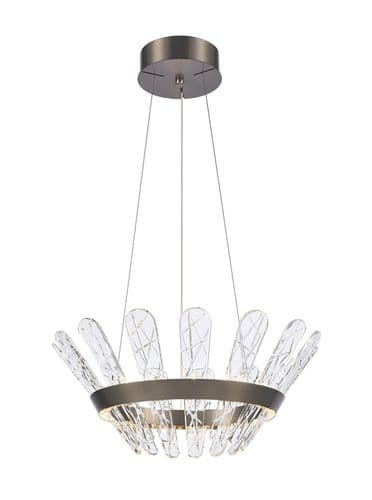 Beatrice 550mm Bronze LED Pendant GSBPCH468