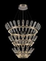 Beatrice Triple Tiered Bronze LED Pendant PCH472