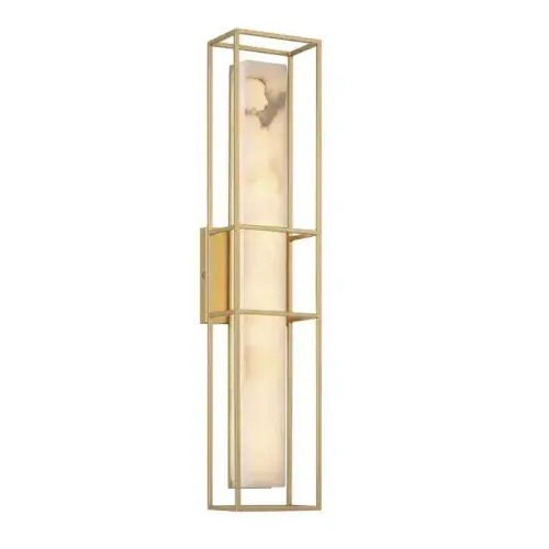 Blakley 1 Lt Wall Light Large - Matte Gold QN-BLAKLEY-L-BG
