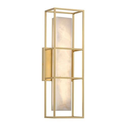 Blakley 1 Lt Wall Light Medium - Matte Gold QN-BLAKLEY-M-BG
