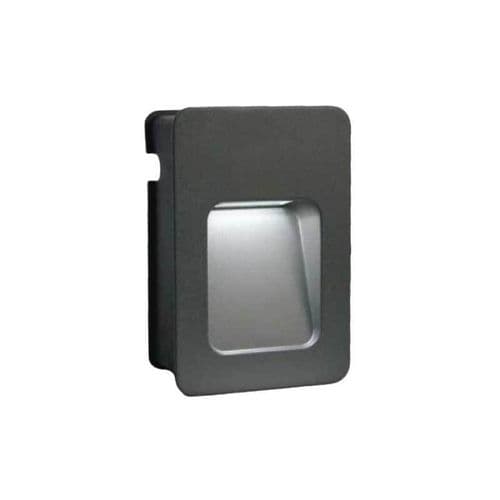 BLOC Recessed Wall Light Anthricite Grey BL22-G