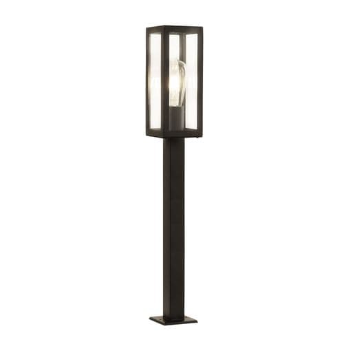 Box - Outdoor 1Lt Rectangle Head Post (90Cm Height), Black