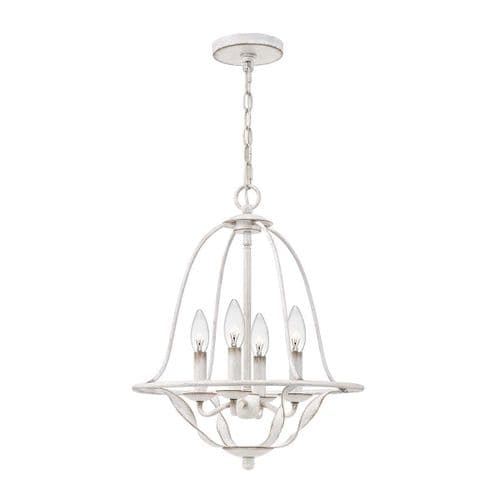Bradbury 4 Light Pendant - Antique White QZ-BRADBURY-4P-AWH