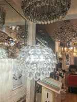 Brian Floor Lamp, 3 Light E14, French Gold/Crystal