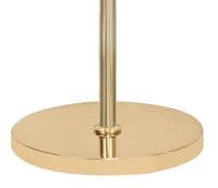 Brian Floor Lamp, 3 Light E14, French Gold/Crystal