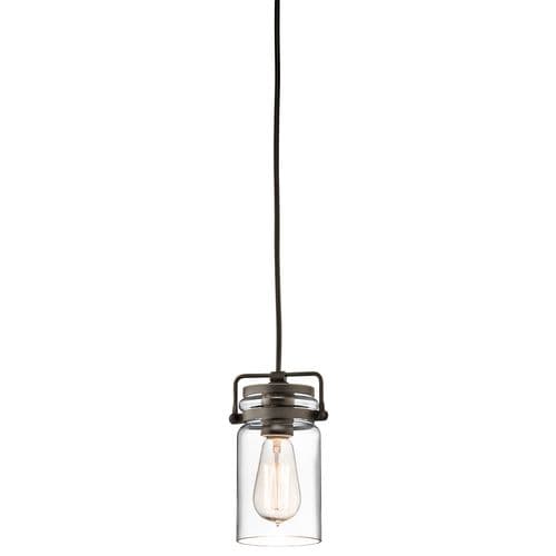 Brinley 1 Light Mini Pendant - Olde Bronze KL-BRINLEY-MP-OZ