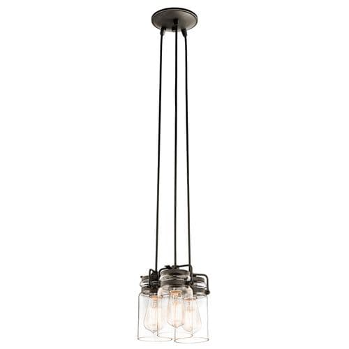 Brinley 3 Light Pendant - Olde Bronze KL-BRINLEY3-OZ